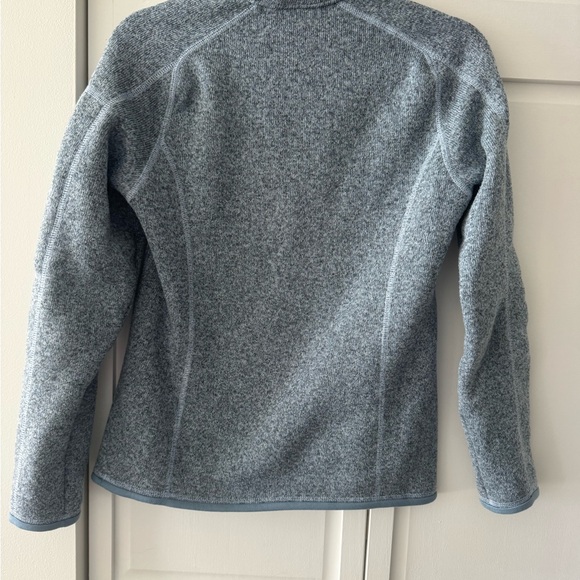Patagonia Better Sweater® 1/4 Zip Fleece Pullover Grey Blue | Women’s Small - Picture 9 of 10
